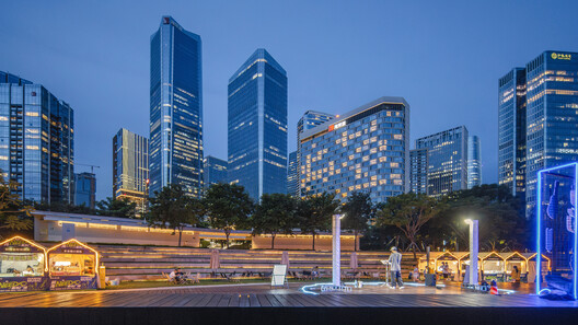 Three Service Pavilions of Guiwan Park / hang cheng studio - Exterior Photography, Cityscape