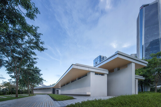 Three Service Pavilions of Guiwan Park / hang cheng studio - Exterior Photography