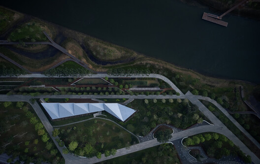 Three Service Pavilions of Guiwan Park / hang cheng studio - Image 25 of 42