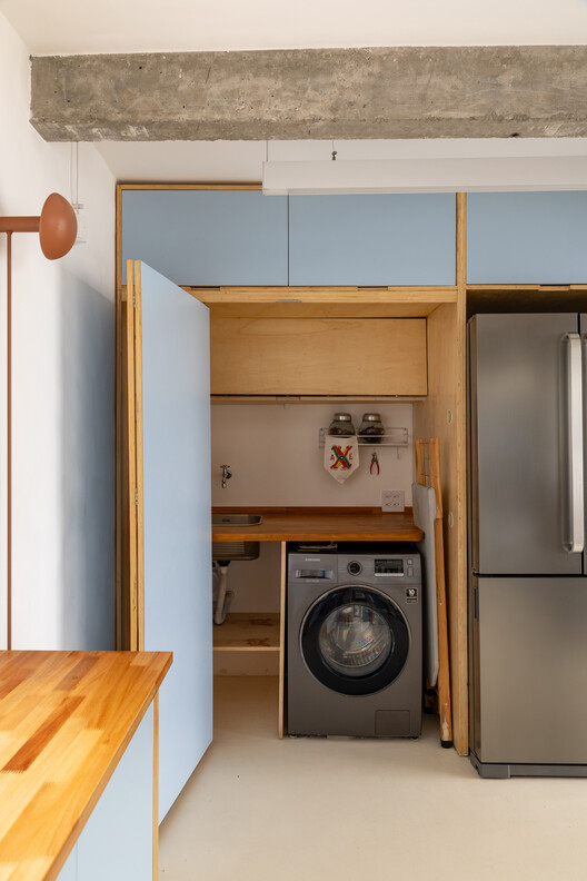 Apartamento Aclimação / Margem Arquitetos Apartamento Aclimação / Margem Arquitetos - Fotografía interior, Madera, Cocina