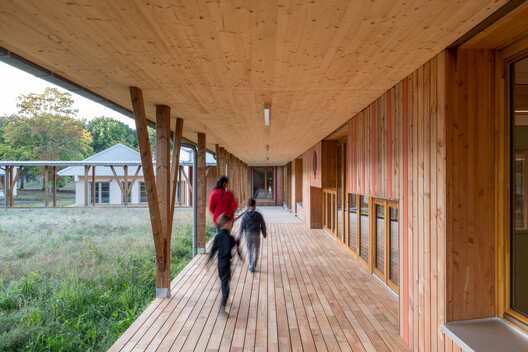 Leisure Center of Uzurat / atelier quatre + R2K Architectes - Interior Photography, Wood