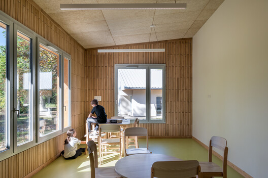 Leisure Center of Uzurat / atelier quatre + R2K Architectes - Interior Photography, Wood
