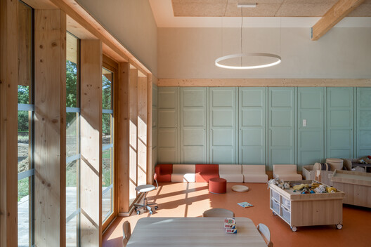 Leisure Center of Uzurat / atelier quatre + R2K Architectes - Interior Photography, Wood, Chair