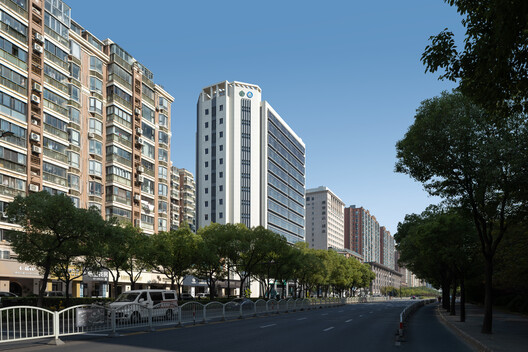 上海长宁海益大厦改造项目 / DUTS 杜兹设计 上海长宁海益大厦改造项目 / DUTS 杜兹设计 - 建筑图, 表皮