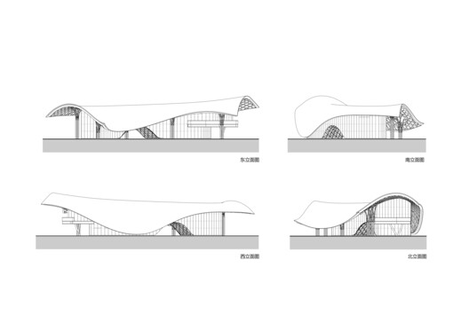 Lakeside Restaurant at Silk Road Friendship Park / THAD SUP Atelier Lakeside Restaurant at Silk Road Friendship Park / THAD SUP Atelier - Image 24 of 25