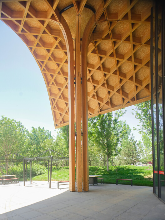 Lakeside Restaurant at Silk Road Friendship Park / THAD SUP Atelier Lakeside Restaurant at Silk Road Friendship Park / THAD SUP Atelier - Image 5 of 25
