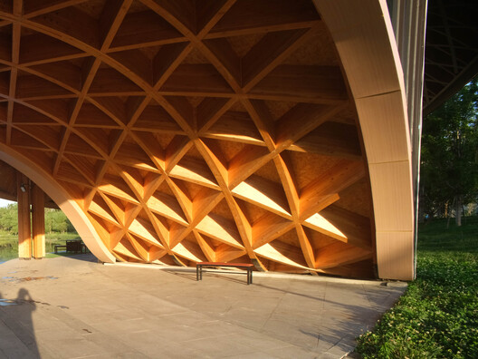Lakeside Restaurant at Silk Road Friendship Park / THAD SUP Atelier Lakeside Restaurant at Silk Road Friendship Park / THAD SUP Atelier - Image 20 of 25