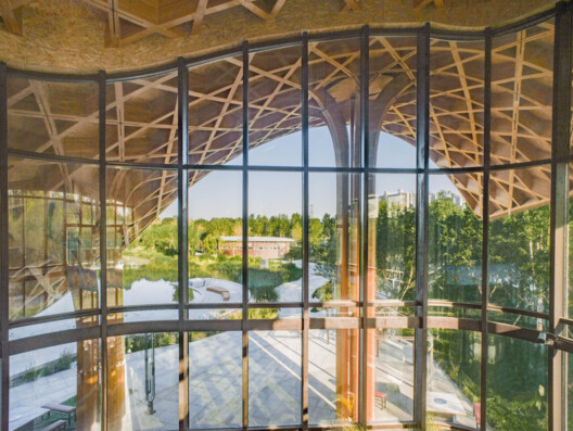 Lakeside Restaurant at Silk Road Friendship Park / THAD SUP Atelier Lakeside Restaurant at Silk Road Friendship Park / THAD SUP Atelier - Image 21 of 25