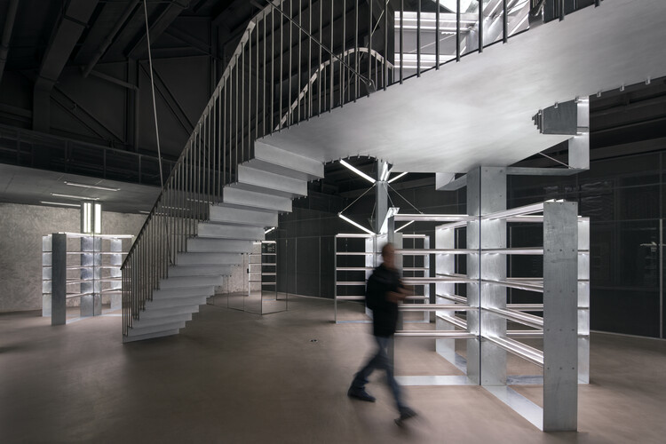 Renovation Project in the Heart of Shanghai’s Historic Area / dongqi Design - Interior Photography, Retail , Stairs, Handrail