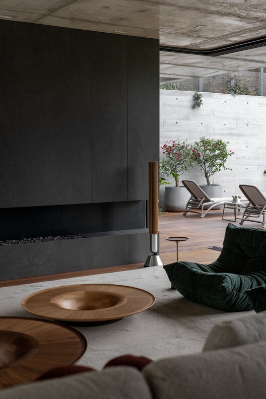 Casa Trama / 404 Arquitectura - Fotografía interior, Sala de estar, Madera