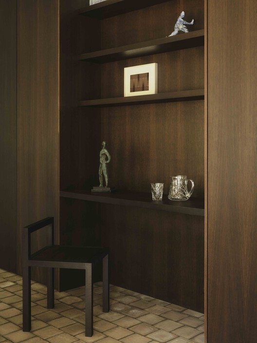 Kreuzberghof Front House / Nidus - Interior Photography, Wood, Shelving