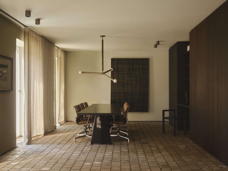 Kreuzberghof Front House / Nidus - Interior Photography, Interior Design, Lighting, Chair