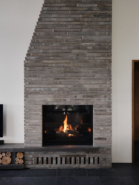 Maison de la Pointe / YH2 Architecture - Interior Photography, Wood, Brick