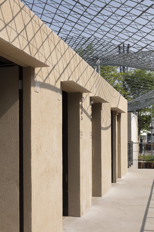 Resting Pavilion in Osaka Expo / MIDW - Interior Photography, Concrete
