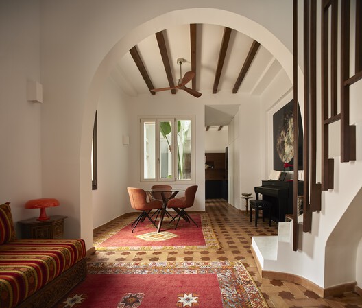 Casa Rocafull / osb arquitectos Casa Rocafull / osb arquitectos - Fotografía interior, Madera, Iluminación, Sillones