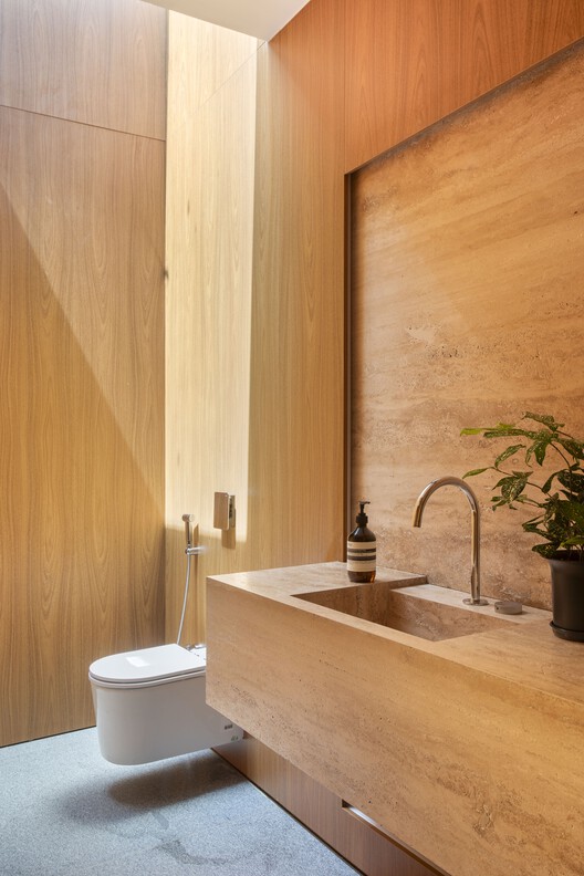 GS House / Studio FP02 - Interior Photography, Bathroom, Wood, Bathtub, Sink, Countertop