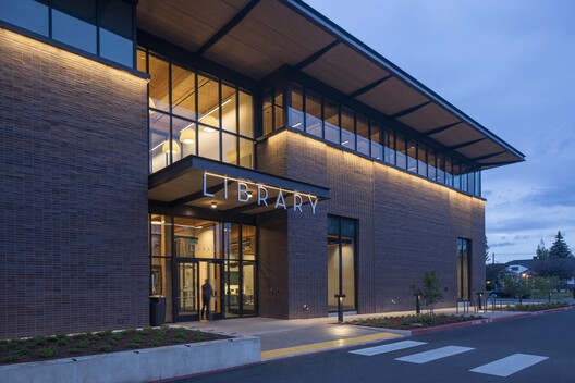 Redmond Library / Miller Hull Partnership Redmond Library / Miller Hull Partnership - Exterior Photography, Facade