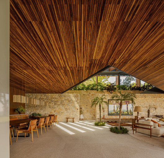 Casa Tejo / Bernardes Arquitetura - Fotografia de Interiores, Madeira, Viga