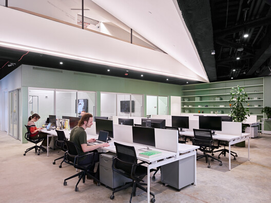 New Museum of Contemporary Art / OMA - Interior Photography, Table, Chair