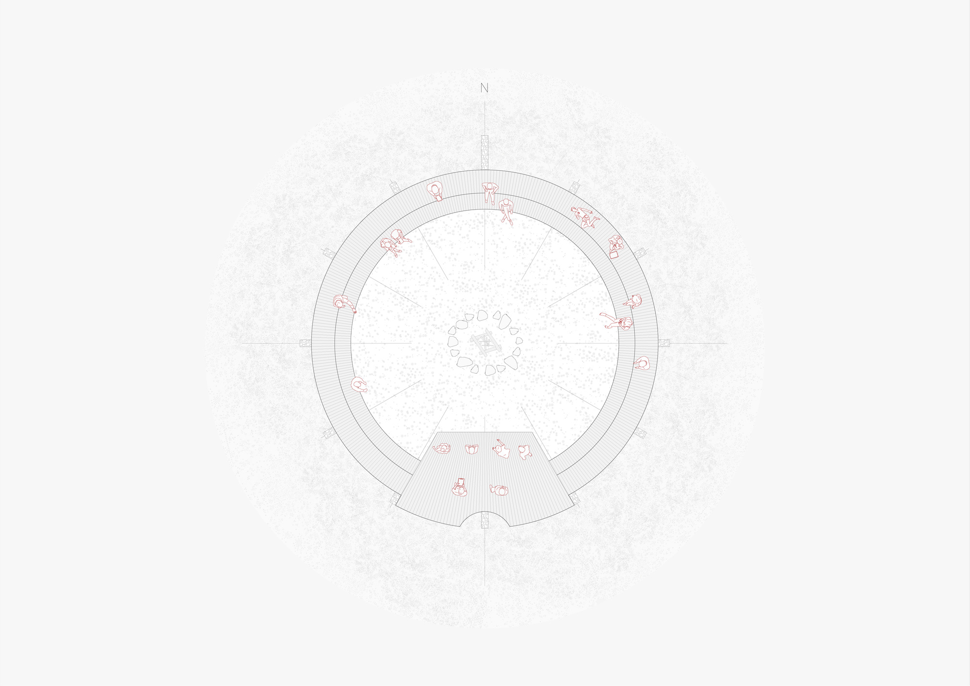 画廊 森林环椅 / messina | rivas - 16