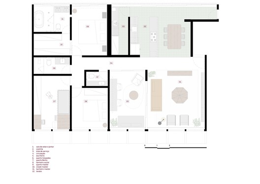 Apartamento Oriba / Lez Arquitetura - Imagen 14 de 14