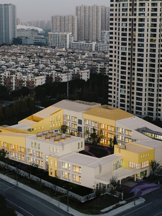 Block Kindergarten / SoBA - Exterior Photography, Facade, Courtyard