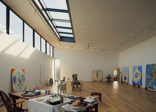 Artist Residence and Studio in NY / Horizontal Design - Interior Photography, Living Room