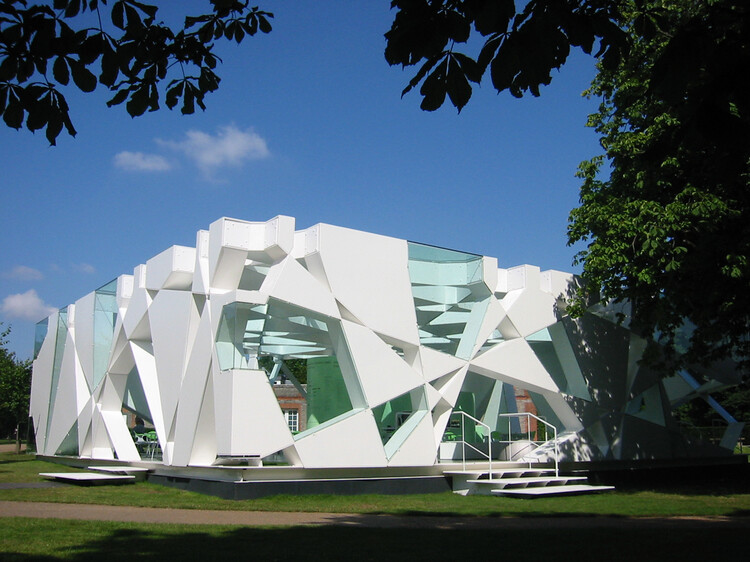 Serpentine Gallery Pavilion 2002 / Cecil Balmond + Arup + Toyo Ito & Associates, Architects - More Images