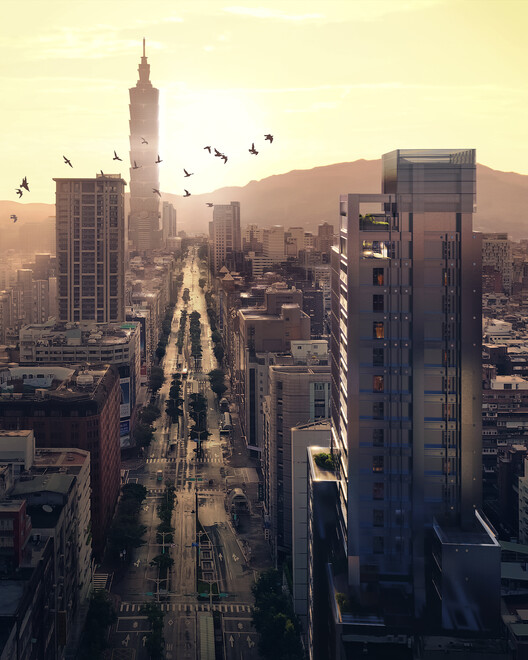 OMA’s Metropolitan Village Advances Toward Completion in Taipei’s Xinyi District - Image 15 of 19