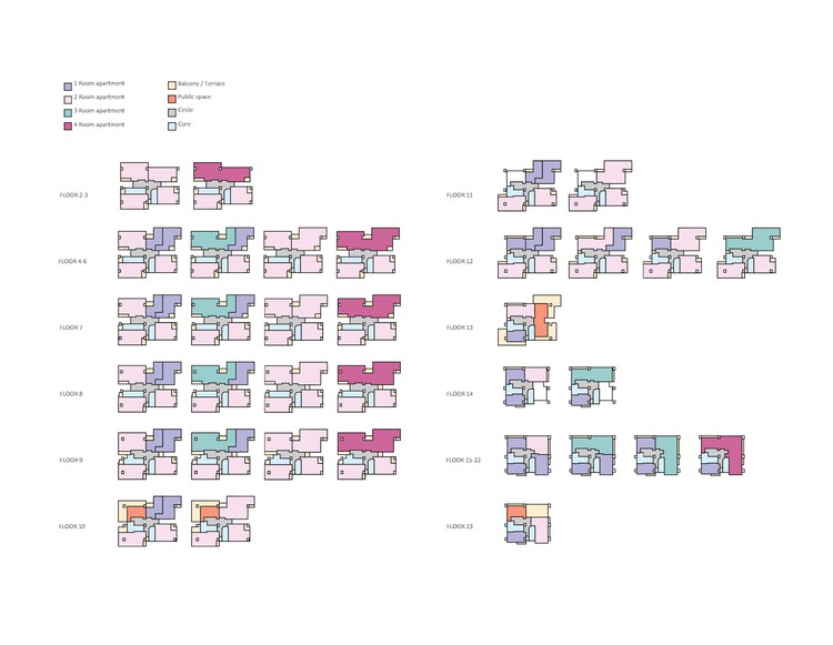 OMA’s Metropolitan Village Advances Toward Completion in Taipei’s Xinyi District - Image 18 of 19