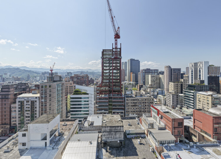 OMA’s Metropolitan Village Advances Toward Completion in Taipei’s Xinyi District - Featured Image