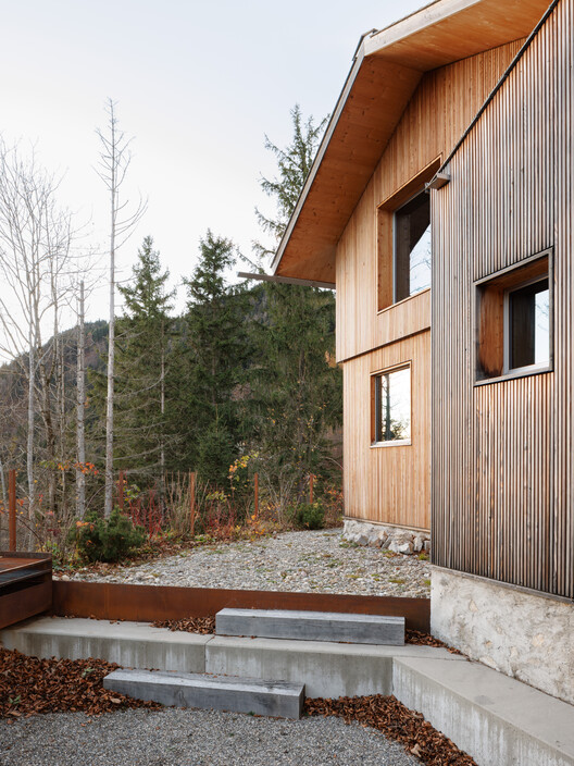 Swiss Alpine Cabin Reconstruction / Guča arch. - Exterior Photography, Wood