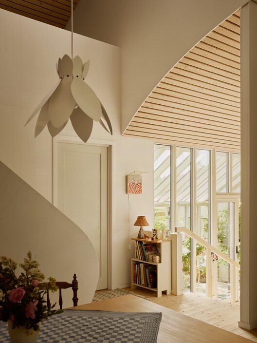 Villa Färingsö - Artist's House / Strombro Building Workshop - Interior Photography, Wood, Lighting