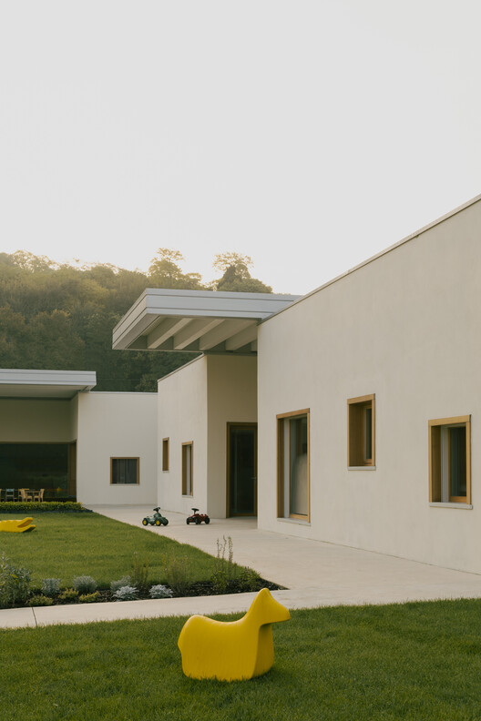 Valbona Early Childhood Education Center / Colucci&Partners - Exterior Photography, Kindergarten, Courtyard