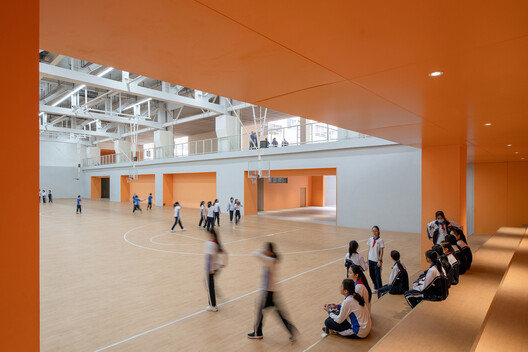Hongling Middle School Shixia Campus / Tumushi Architects - Interior Photography