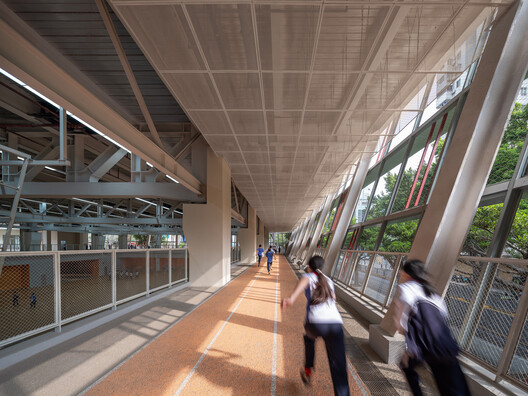 Hongling Middle School Shixia Campus / Tumushi Architects - Interior Photography, Stairs