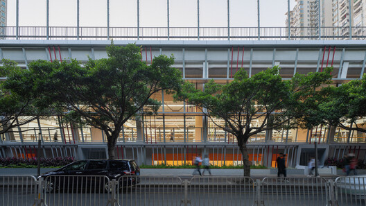 Hongling Middle School Shixia Campus / Tumushi Architects - Exterior Photography, Glass