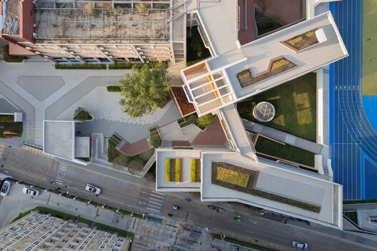 Hongling Middle School Shixia Campus / Tumushi Architects - Interior Photography