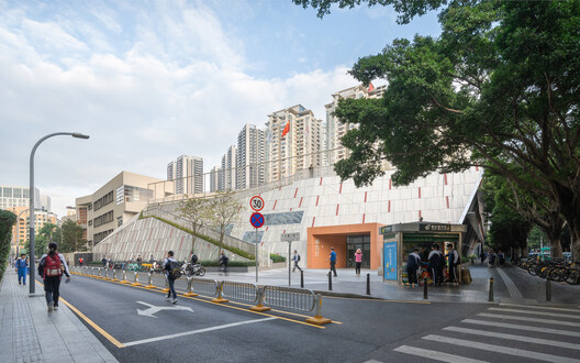 Hongling Middle School Shixia Campus / Tumushi Architects - Exterior Photography, Concrete