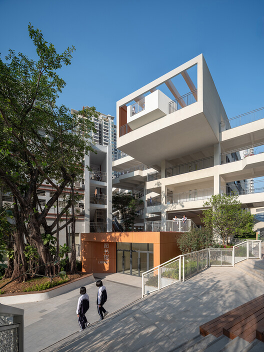 Hongling Middle School Shixia Campus / Tumushi Architects - Exterior Photography