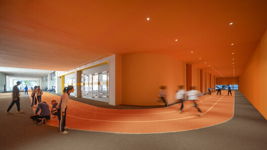 Hongling Middle School Shixia Campus / Tumushi Architects - Interior Photography