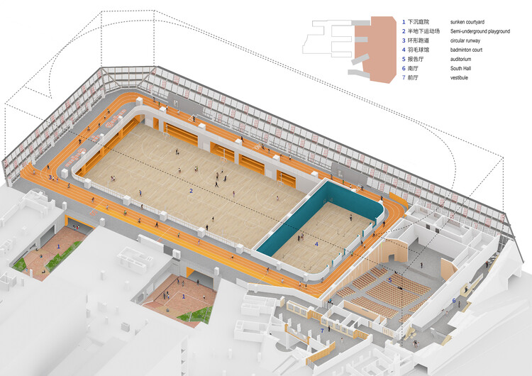 红岭中学石厦校区 / 土木石建筑设计事务所 - 48 的图像 54