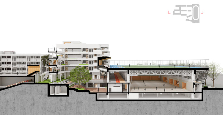 红岭中学石厦校区 / 土木石建筑设计事务所 - 41 的图像 54