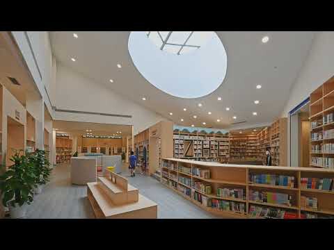 Hongling Middle School Shixia Campus / Tumushi Architects - Interior Photography, Shelving