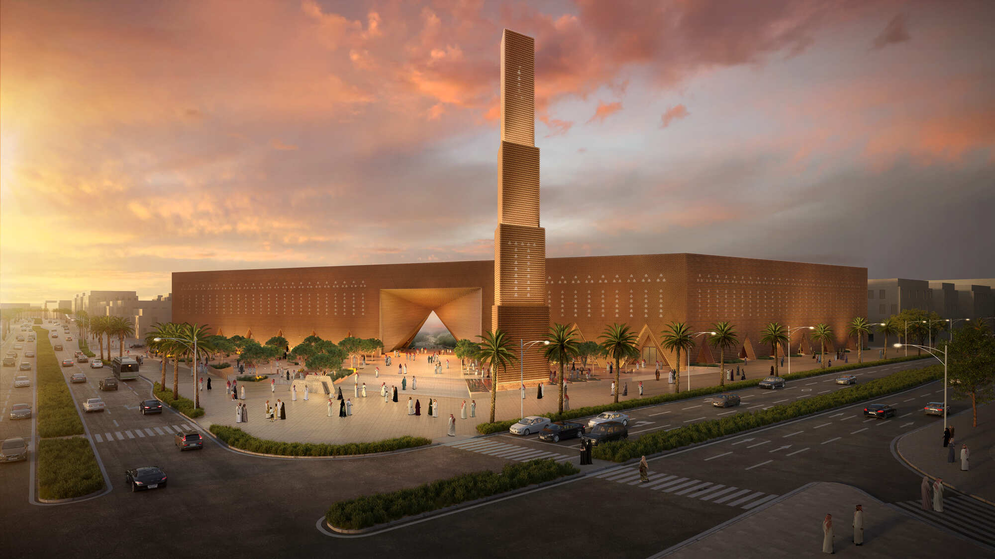 X Architects Design Grand Mosque for Saudi Arabia’s Diriyah Gate Development