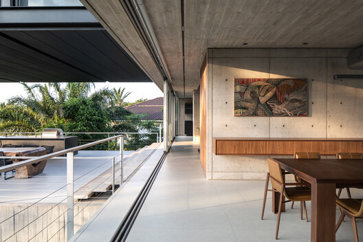 Casa VB / Sommet - Fotografia de Interiores, Balcão, Viga