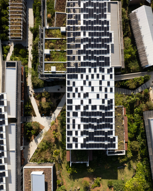 Health Sciences Faculty – University of La Réunion  / TT Architecture - Exterior Photography, Aerial View Photography