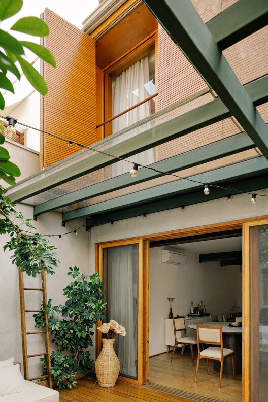 RAL House / kikacamasmie+arq RAL House / kikacamasmie+arq - Interior Photography, Wood, Beam, Balcony, Courtyard