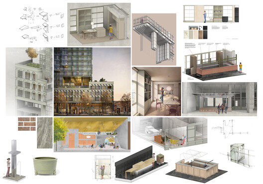 Kaye Residences / Grzywinski+Pons - Image 37 of 38