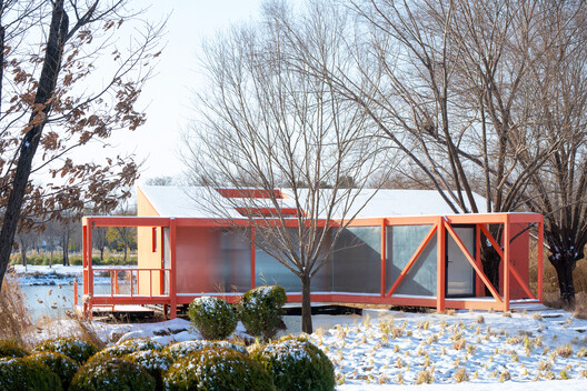Red Bridge Cabin / Wiki World + Advanced Architecture Lab - Image 12 of 34